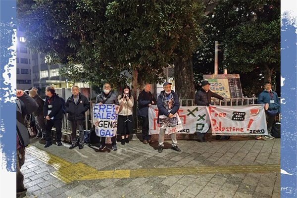 In front of the prime minister’s office